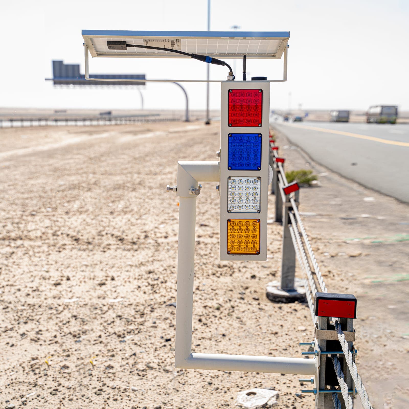 Solar Emergency Warning System installation