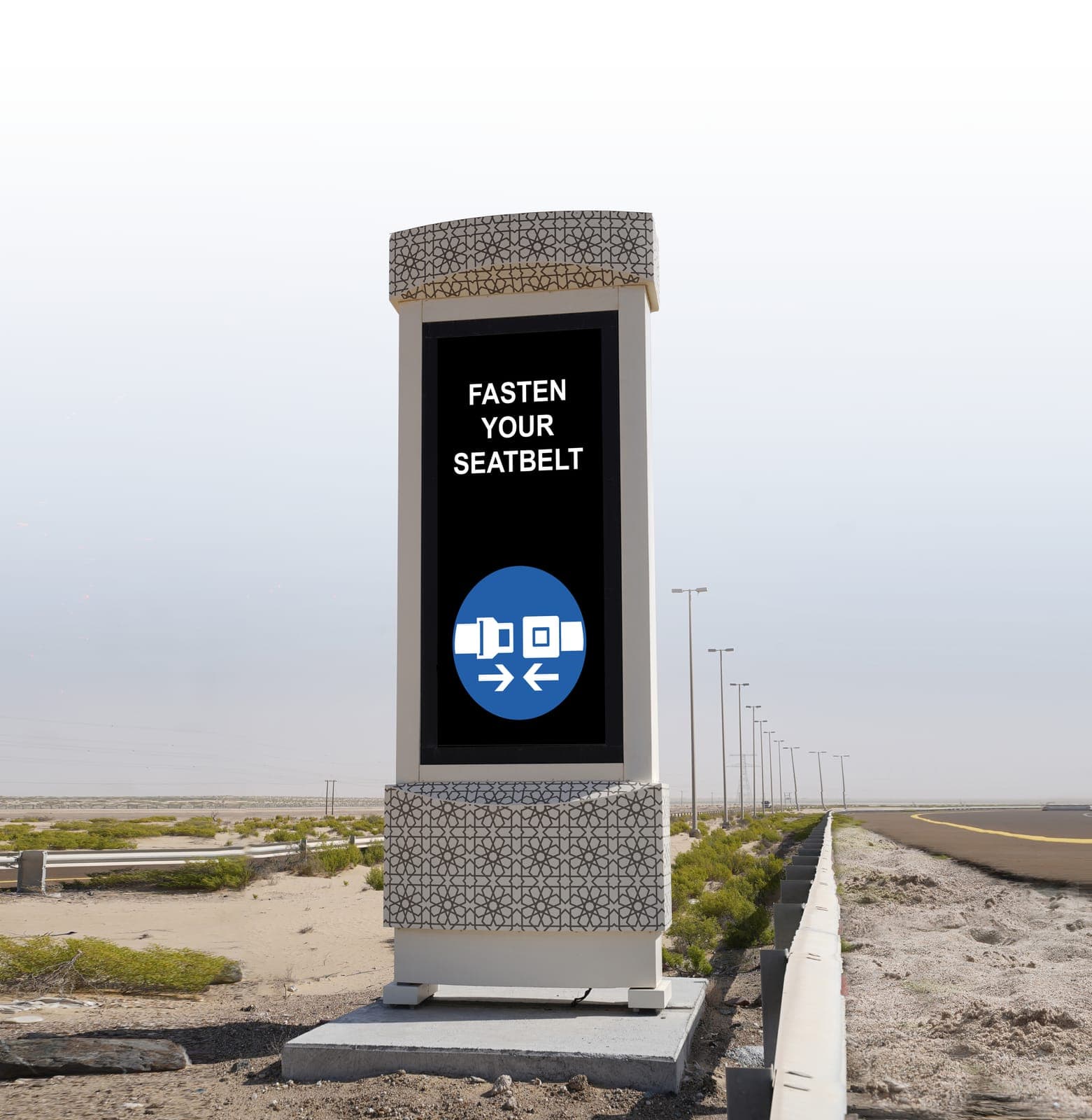 Traffic Safety System in service
